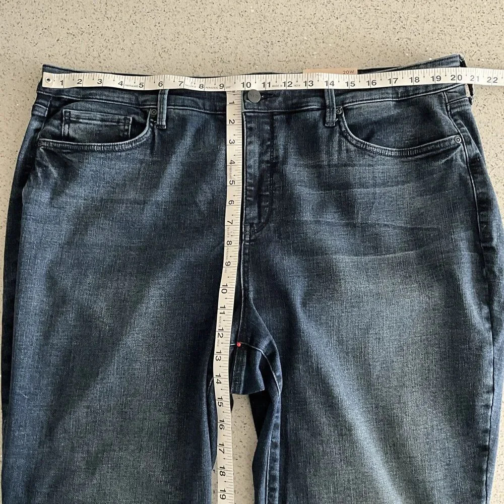 NYDJ Ami Skinny Lift Tuck Slimming Technology Jeans Blue 20W